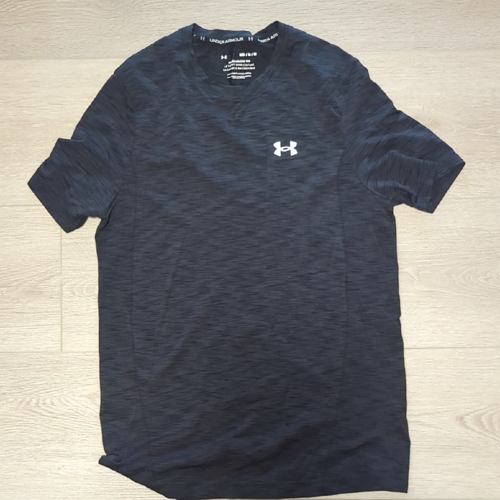 Under Armour Men's Dark Gray Short Sleeve Tee